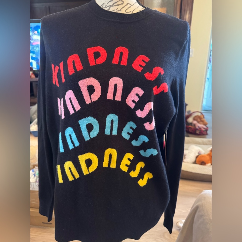Abbott elementary teachers edition Colorful Graphic Women's Sweater xl nwt